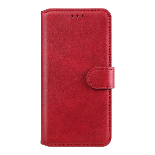 For OPPO Realme 7 5G / Realme V5 Classic Calf Texture PU + TPU Horizontal Flip Leather Case, with Holder & Card Slots & Wallet(Red) - Realme Cases by buy2fix | Online Shopping UK | buy2fix