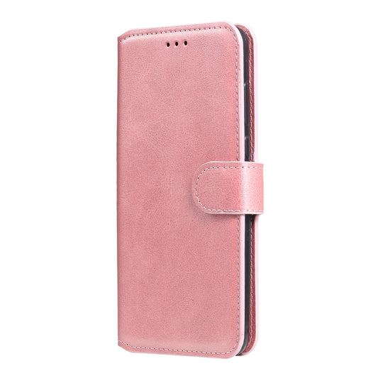 For Samsung Galaxy A52 5G Classic Calf Texture PU + TPU Horizontal Flip Leather Case, with Holder & Card Slots & Wallet(Rose Gold) by buy2fix