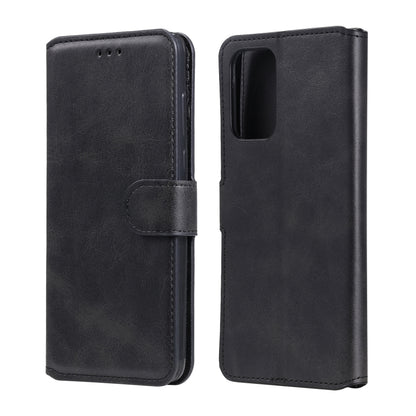 For Samsung Galaxy A72 5G / 4G Classic Calf Texture PU + TPU Horizontal Flip Leather Case, with Holder & Card Slots & Wallet(Black) by buy2fix