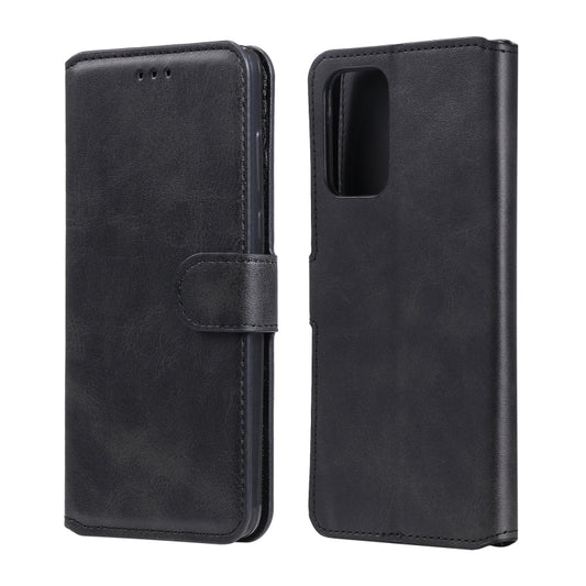 For Samsung Galaxy A72 5G / 4G Classic Calf Texture PU + TPU Horizontal Flip Leather Case, with Holder & Card Slots & Wallet(Black) by buy2fix