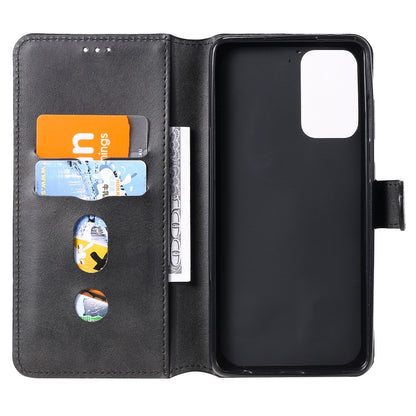 For Samsung Galaxy A72 5G / 4G Classic Calf Texture PU + TPU Horizontal Flip Leather Case, with Holder & Card Slots & Wallet(Black) by buy2fix