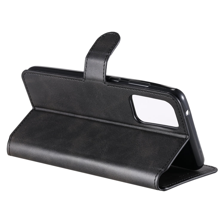 For Samsung Galaxy A72 5G / 4G Classic Calf Texture PU + TPU Horizontal Flip Leather Case, with Holder & Card Slots & Wallet(Black) by buy2fix