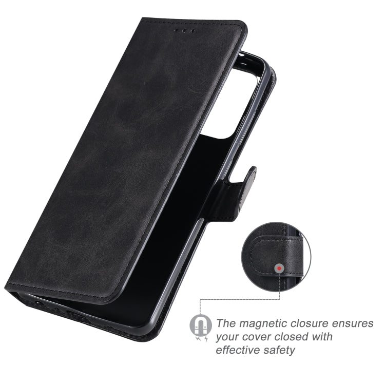 For Samsung Galaxy A72 5G / 4G Classic Calf Texture PU + TPU Horizontal Flip Leather Case, with Holder & Card Slots & Wallet(Black) by buy2fix