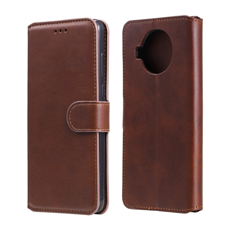 For Xiaomi Mi 10T Lite 5G / Redmi Note 9 Pro 5G Classic Calf Texture PU + TPU Horizontal Flip Leather Case, with Holder & Card Slots & Wallet(Brown) - Xiaomi Cases by buy2fix | Online Shopping UK | buy2fix