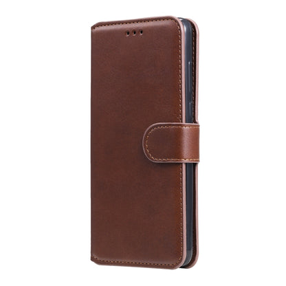 For Xiaomi Mi 10T Lite 5G / Redmi Note 9 Pro 5G Classic Calf Texture PU + TPU Horizontal Flip Leather Case, with Holder & Card Slots & Wallet(Brown) - Xiaomi Cases by buy2fix | Online Shopping UK | buy2fix