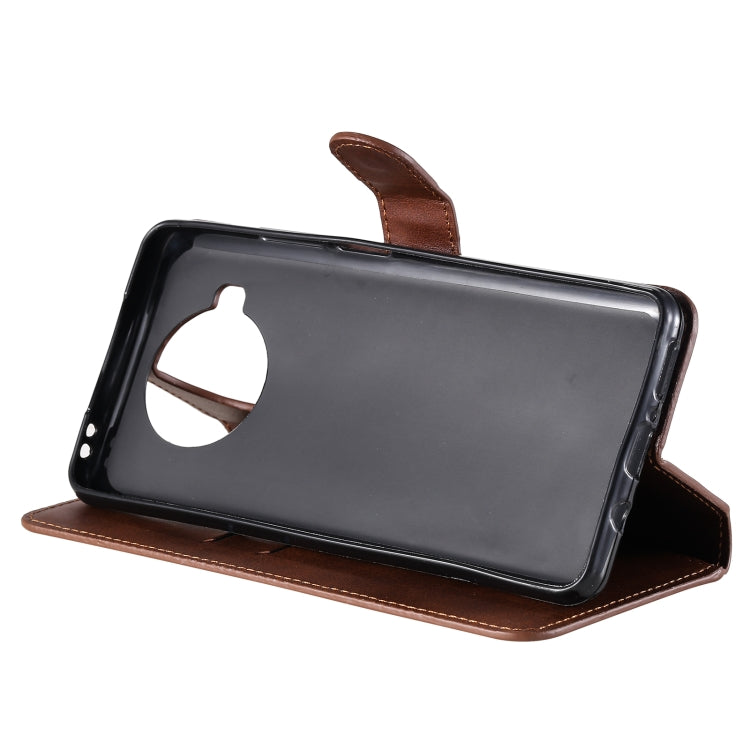 For Xiaomi Mi 10T Lite 5G / Redmi Note 9 Pro 5G Classic Calf Texture PU + TPU Horizontal Flip Leather Case, with Holder & Card Slots & Wallet(Brown) - Xiaomi Cases by buy2fix | Online Shopping UK | buy2fix