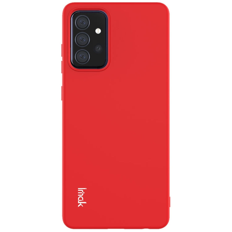For Samsung Galaxy A72 5G / 4G IMAK UC-2 Series Shockproof Full Coverage Soft TPU Case(Red) by imak