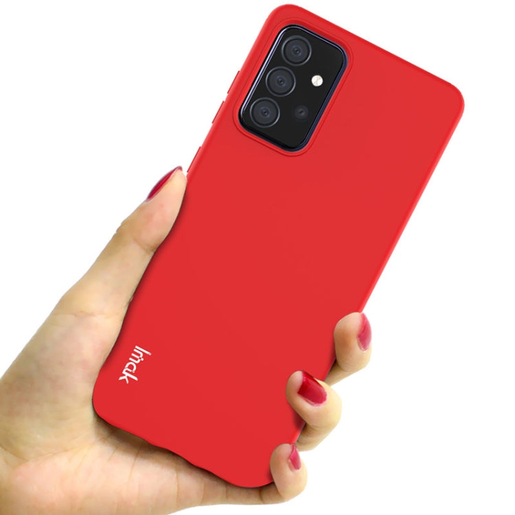 For Samsung Galaxy A72 5G / 4G IMAK UC-2 Series Shockproof Full Coverage Soft TPU Case(Red) by imak