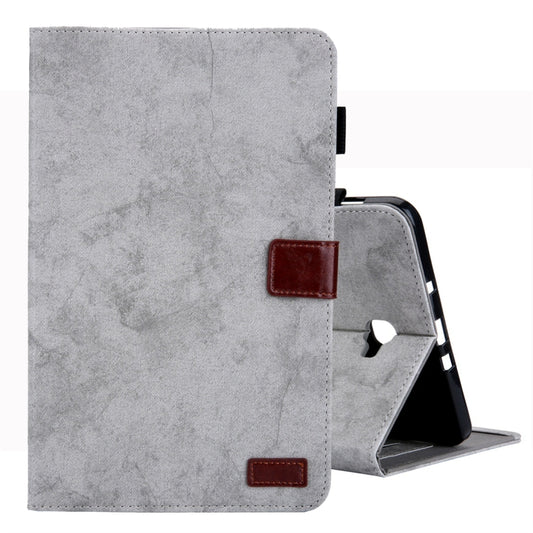 For Galaxy Tab A 10.1 (2016) / T580 Business Style Horizontal Flip Leather Case, with Holder & Card Slot & Photo Frame & Sleep / Wake-up Function(Grey) - Tab A 10.1 by buy2fix | Online Shopping UK | buy2fix