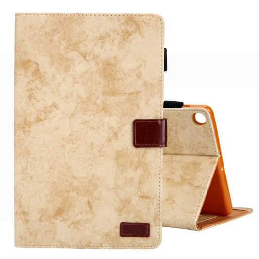 For Galaxy Tab A 10.1 (2019) Business Style Horizontal Flip Leather Case, with Holder & Card Slot & Photo Frame & Sleep / Wake-up Function(Yellow) - Tab A 10.1 (2019) T510 / T515 by buy2fix | Online Shopping UK | buy2fix