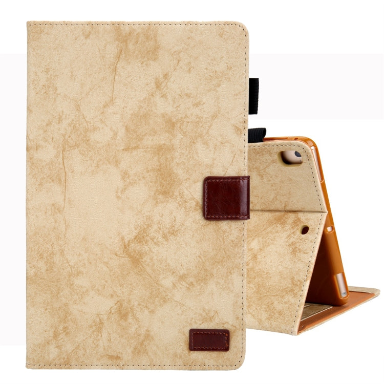 For iPad 10.2 inch Business Style Horizontal Flip Leather Case, with Holder & Card Slot & Photo Frame & Sleep / Wake-up Function(Yellow) - iPad Air (2019) Cases by buy2fix | Online Shopping UK | buy2fix