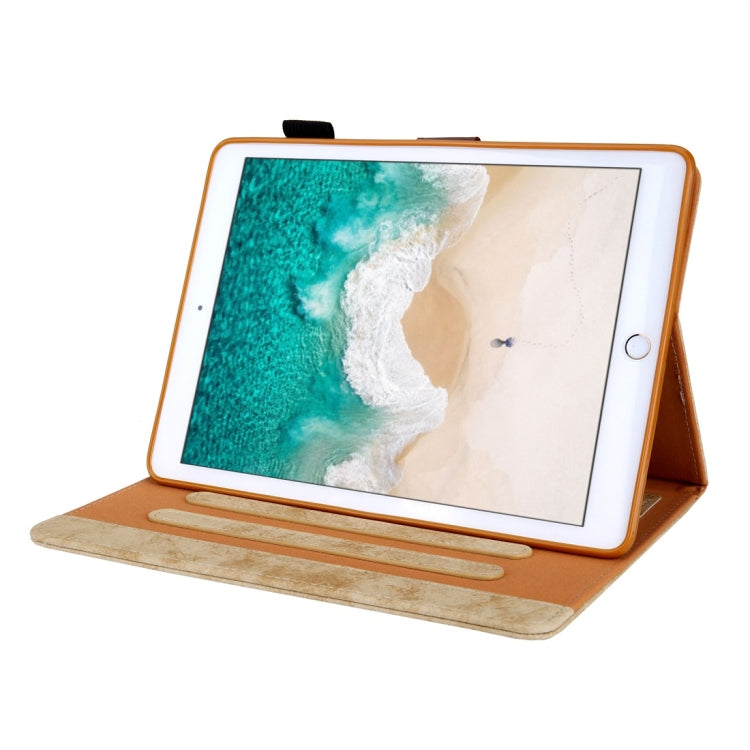 For iPad 10.2 inch Business Style Horizontal Flip Leather Case, with Holder & Card Slot & Photo Frame & Sleep / Wake-up Function(Yellow) - iPad Air (2019) Cases by buy2fix | Online Shopping UK | buy2fix