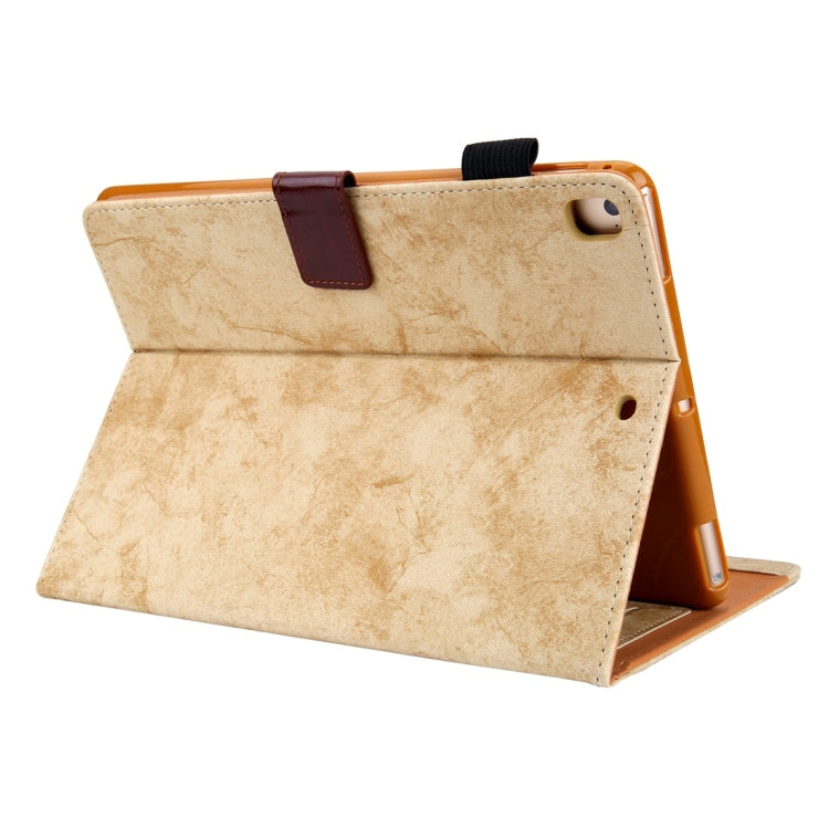 For iPad 10.2 inch Business Style Horizontal Flip Leather Case, with Holder & Card Slot & Photo Frame & Sleep / Wake-up Function(Yellow) - iPad Air (2019) Cases by buy2fix | Online Shopping UK | buy2fix