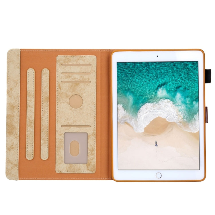 For iPad 10.2 inch Business Style Horizontal Flip Leather Case, with Holder & Card Slot & Photo Frame & Sleep / Wake-up Function(Yellow) - iPad Air (2019) Cases by buy2fix | Online Shopping UK | buy2fix