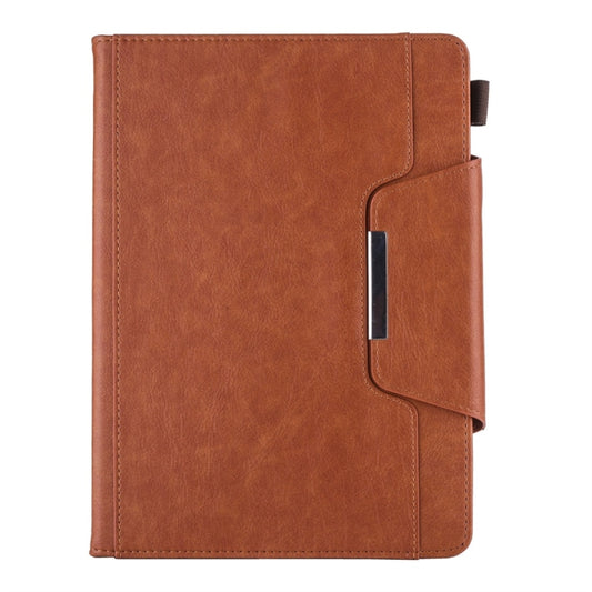 For iPad 10.2 2021 / 2020 / 2019 Business Style Horizontal Flip Leather Case with Holder & Card Slot & Photo Frame & Wallet(Brown) - iPad 10.2 Cases by buy2fix | Online Shopping UK | buy2fix