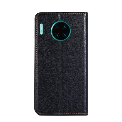 For Huawei Mate 30 Pro PU + TPU Gloss Oil Solid Color Magnetic Horizontal Flip Leather Case with Holder & Card Slot & Wallet(Black) - Huawei Cases by buy2fix | Online Shopping UK | buy2fix