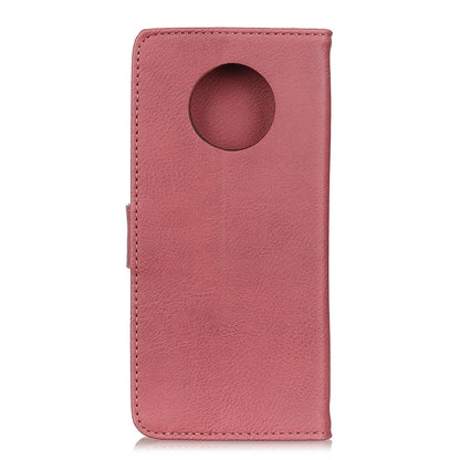 For Xiaomi Redmi Note 9 5G KHAZNEH Cowhide Texture Horizontal Flip Leather Case with Holder & Card Slots & Wallet(Pink) - Xiaomi Cases by buy2fix | Online Shopping UK | buy2fix