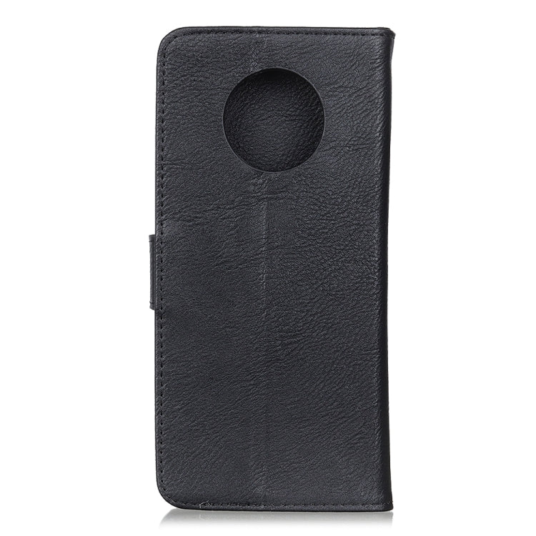 For Xiaomi Redmi Note 9 5G KHAZNEH Cowhide Texture Horizontal Flip Leather Case with Holder & Card Slots & Wallet(Black) - Xiaomi Cases by buy2fix | Online Shopping UK | buy2fix