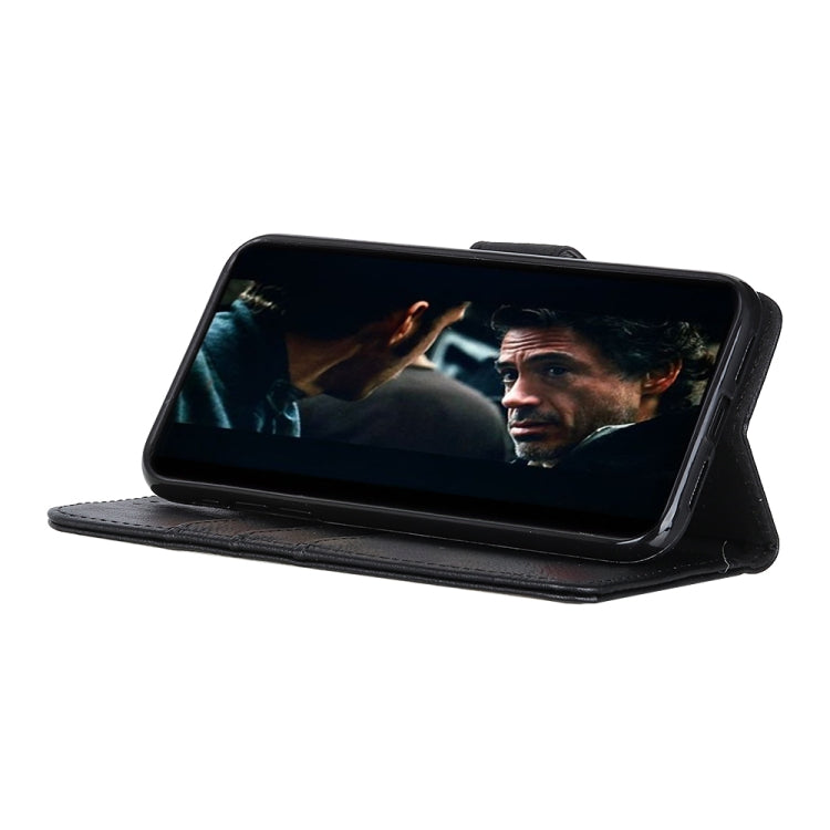 For Xiaomi Redmi Note 9 5G KHAZNEH Cowhide Texture Horizontal Flip Leather Case with Holder & Card Slots & Wallet(Black) - Xiaomi Cases by buy2fix | Online Shopping UK | buy2fix