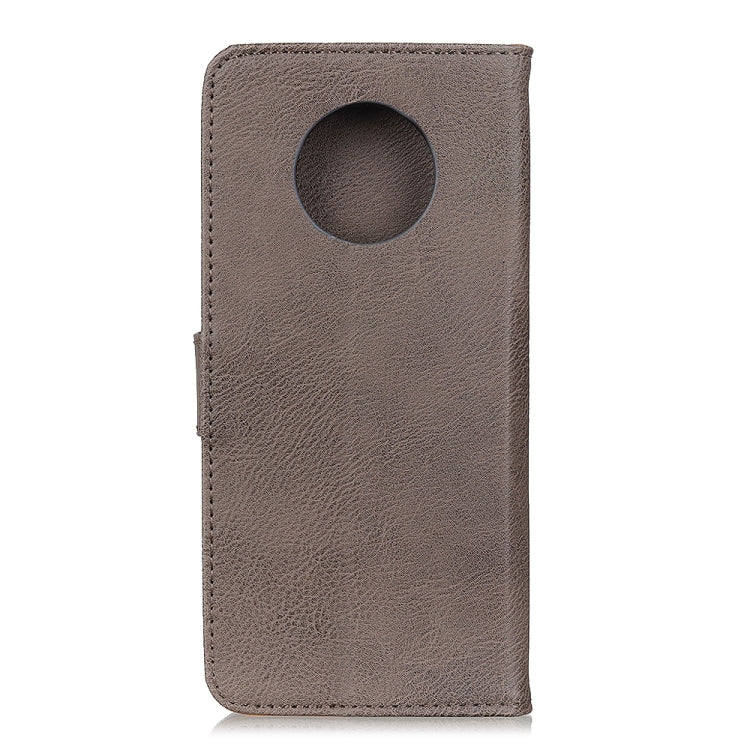 For Xiaomi Redmi Note 9 5G KHAZNEH Cowhide Texture Horizontal Flip Leather Case with Holder & Card Slots & Wallet(Khaki) - Xiaomi Cases by buy2fix | Online Shopping UK | buy2fix