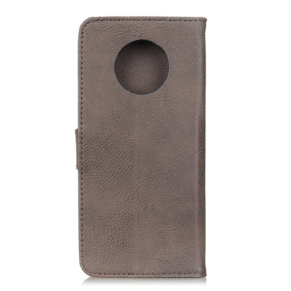 For Xiaomi Redmi Note 9 5G KHAZNEH Cowhide Texture Horizontal Flip Leather Case with Holder & Card Slots & Wallet(Khaki) - Xiaomi Cases by buy2fix | Online Shopping UK | buy2fix