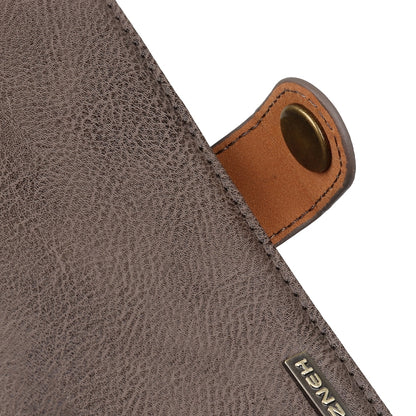 For Xiaomi Redmi Note 9 5G KHAZNEH Cowhide Texture Horizontal Flip Leather Case with Holder & Card Slots & Wallet(Khaki) - Xiaomi Cases by buy2fix | Online Shopping UK | buy2fix