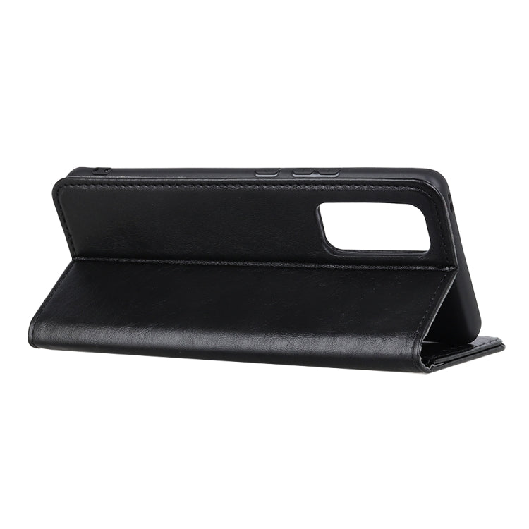 For OnePlus 9 Pro Magnetic Crazy Horse Texture Horizontal Flip Leather Case with Holder & Card Slots & Wallet(Black) - OnePlus Cases by buy2fix | Online Shopping UK | buy2fix