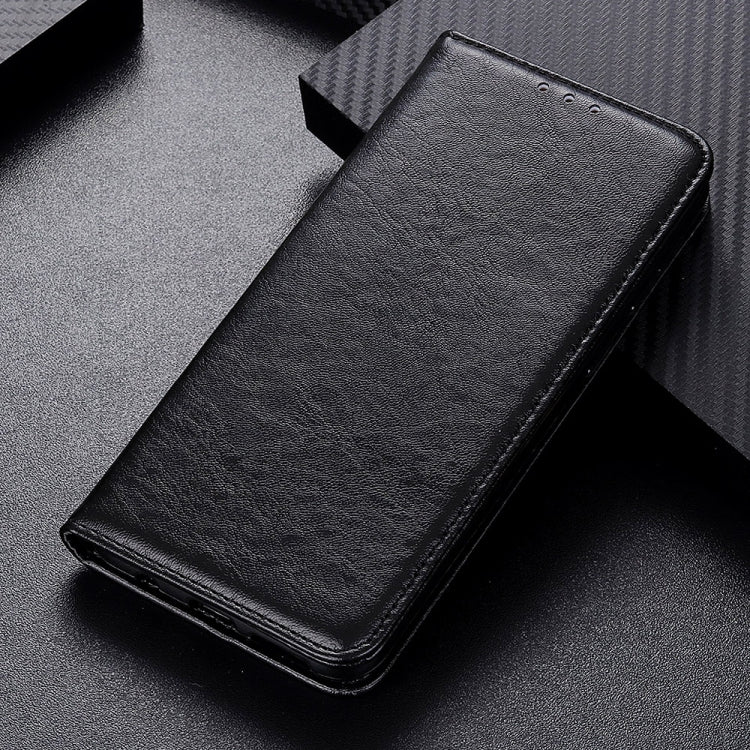 For OnePlus 9 Pro Magnetic Crazy Horse Texture Horizontal Flip Leather Case with Holder & Card Slots & Wallet(Black) - OnePlus Cases by buy2fix | Online Shopping UK | buy2fix