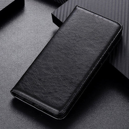For OnePlus 9 Pro Magnetic Crazy Horse Texture Horizontal Flip Leather Case with Holder & Card Slots & Wallet(Black) - OnePlus Cases by buy2fix | Online Shopping UK | buy2fix