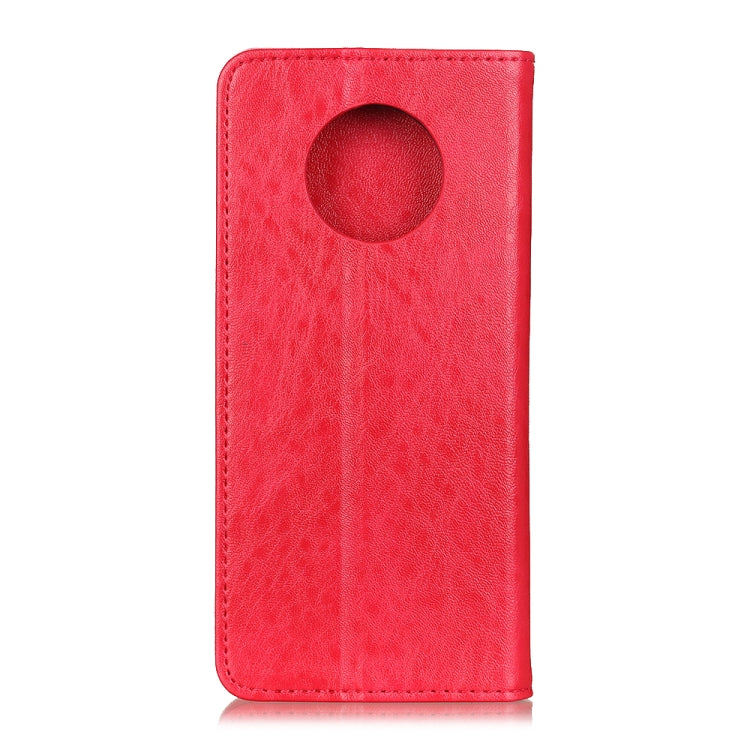 For Xiaomi Redmi Note 9 5G / Note 9T 5G Magnetic Crazy Horse Texture Horizontal Flip Leather Case with Holder & Card Slots & Wallet(Red) - Xiaomi Cases by buy2fix | Online Shopping UK | buy2fix