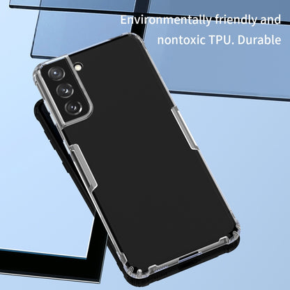 For Samsung Galaxy S21+ 5G NILLKIN Nature TPU Transparent Soft Protective Case(Grey) - Galaxy S21+ 5G Cases by NILLKIN | Online Shopping UK | buy2fix