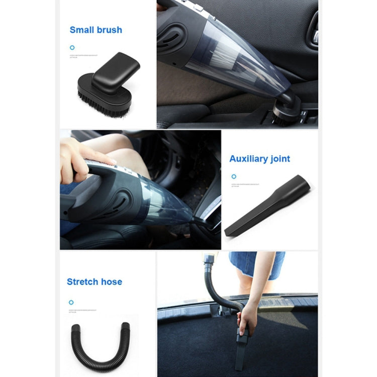 R-6053 6000Pa Multi-function USB Charging Car Handheld Wireless Vacuum Cleaner Dust Collector Cleaning Tools(Black) - Vacuum Cleaner by buy2fix | Online Shopping UK | buy2fix