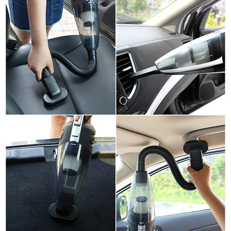 R-6053 6000Pa Multi-function USB Charging Car Handheld Wireless Vacuum Cleaner Dust Collector Cleaning Tools(Black) - Vacuum Cleaner by buy2fix | Online Shopping UK | buy2fix