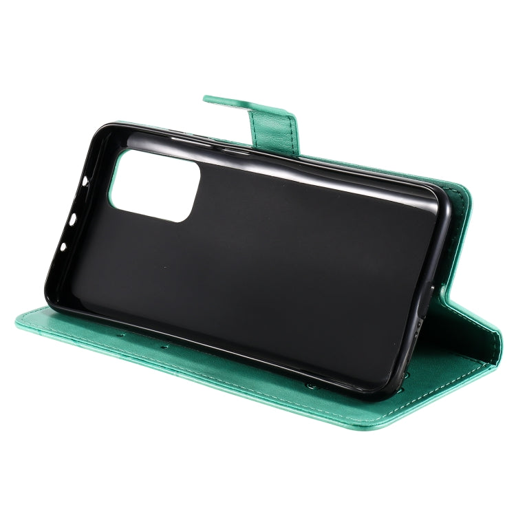 For Xiaomi Mi 10T / Mi 10T Pro 3D Butterflies Embossing Pattern Horizontal Flip Leather Case with Holder & Card Slot & Wallet(Green) - Xiaomi Cases by buy2fix | Online Shopping UK | buy2fix