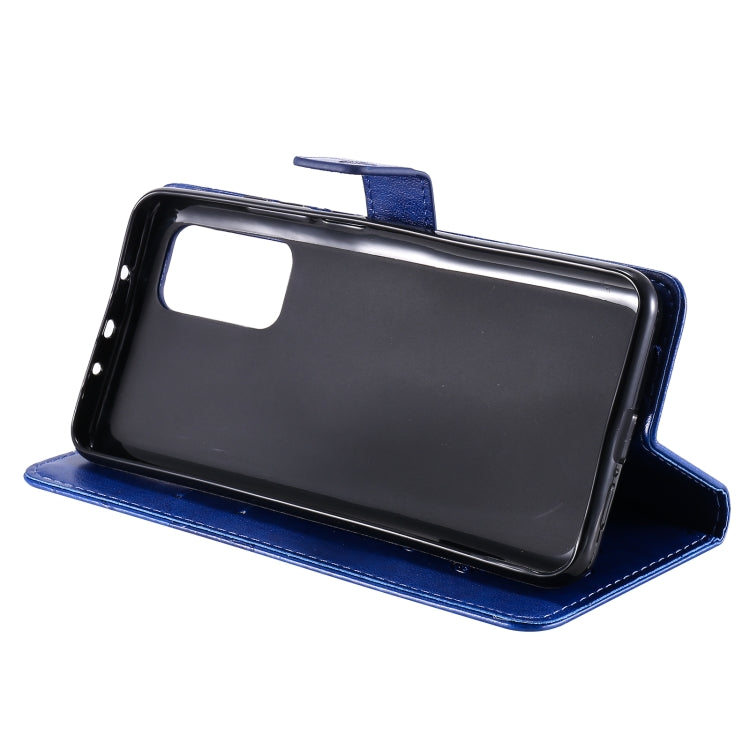 For Xiaomi Mi 10T / Mi 10T Pro 3D Butterflies Embossing Pattern Horizontal Flip Leather Case with Holder & Card Slot & Wallet(Blue) - Xiaomi Cases by buy2fix | Online Shopping UK | buy2fix