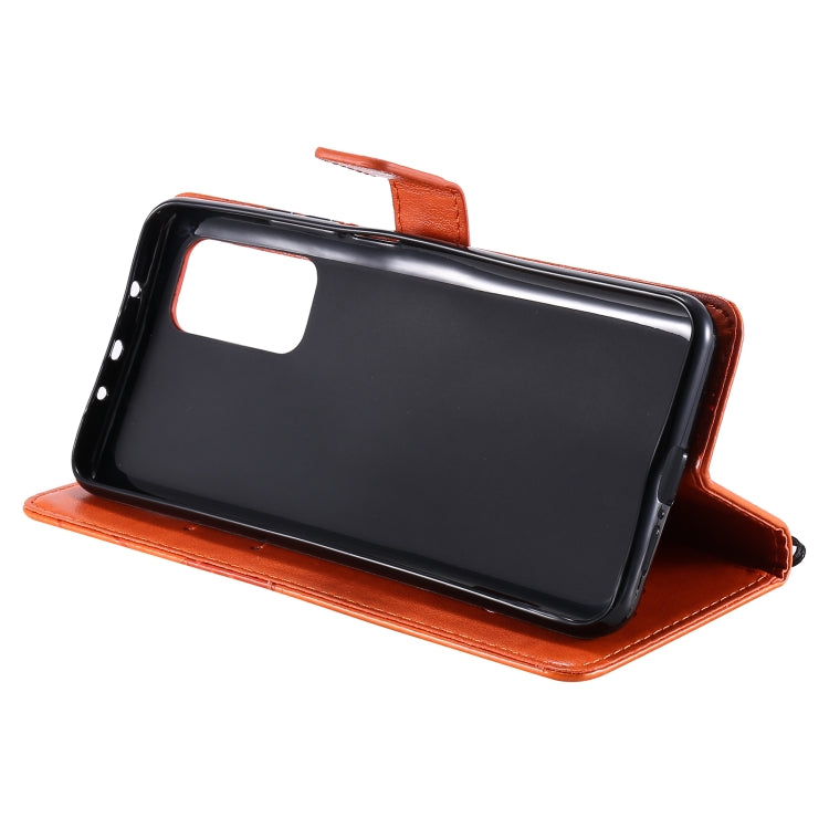 For Xiaomi Mi 10T / Mi 10T Pro 3D Butterflies Embossing Pattern Horizontal Flip Leather Case with Holder & Card Slot & Wallet(Orange) - Xiaomi Cases by buy2fix | Online Shopping UK | buy2fix
