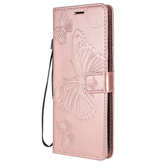 For Xiaomi Mi 10T / Mi 10T Pro 3D Butterflies Embossing Pattern Horizontal Flip Leather Case with Holder & Card Slot & Wallet(Rose Gold) - Xiaomi Cases by buy2fix | Online Shopping UK | buy2fix