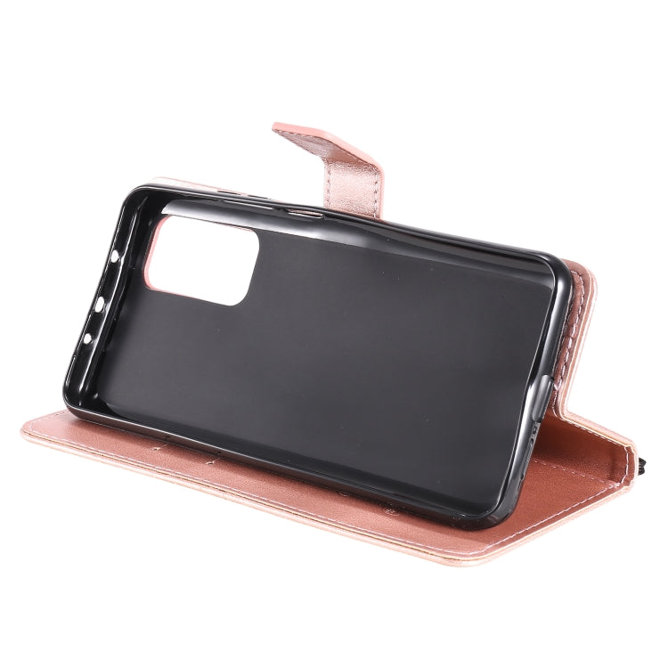 For Xiaomi Mi 10T / Mi 10T Pro 3D Butterflies Embossing Pattern Horizontal Flip Leather Case with Holder & Card Slot & Wallet(Rose Gold) - Xiaomi Cases by buy2fix | Online Shopping UK | buy2fix