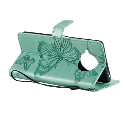 For Xiaomi Mi 10T Lite 3D Butterflies Embossing Pattern Horizontal Flip Leather Case with Holder & Card Slot & Wallet(Green) - Xiaomi Cases by buy2fix | Online Shopping UK | buy2fix