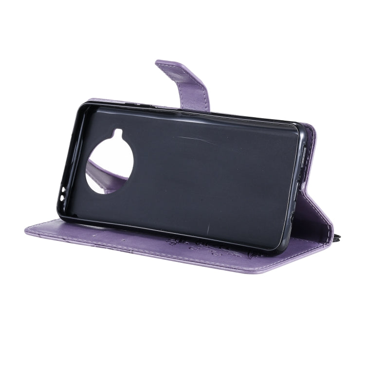 For Xiaomi Mi 10T Lite 3D Butterflies Embossing Pattern Horizontal Flip Leather Case with Holder & Card Slot & Wallet(Purple) - Xiaomi Cases by buy2fix | Online Shopping UK | buy2fix