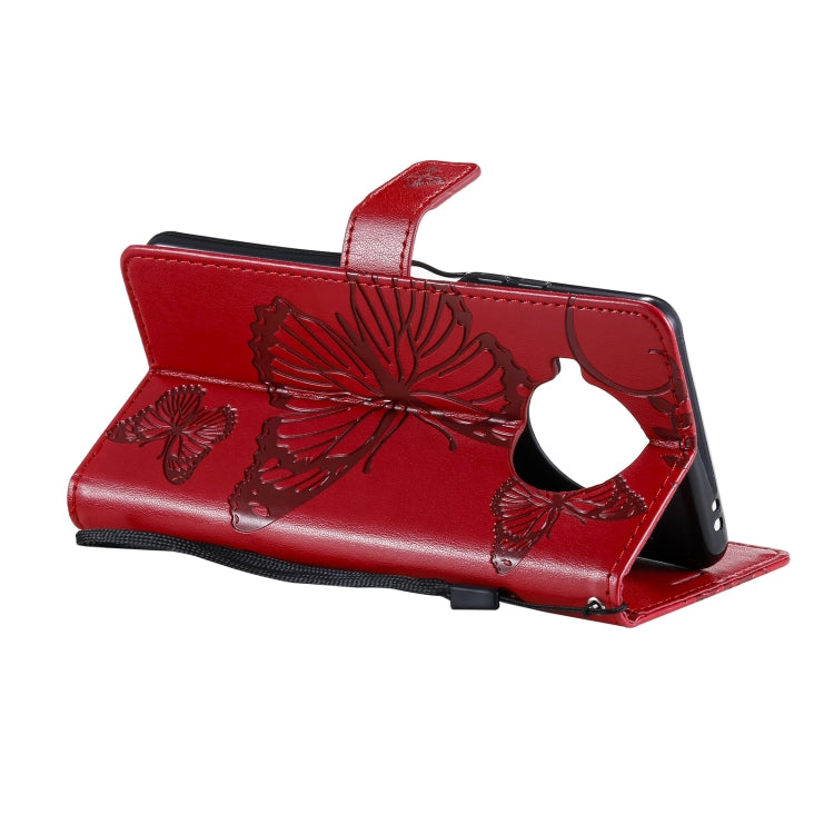 For Xiaomi Mi 10T Lite 3D Butterflies Embossing Pattern Horizontal Flip Leather Case with Holder & Card Slot & Wallet(Red) - Xiaomi Cases by buy2fix | Online Shopping UK | buy2fix