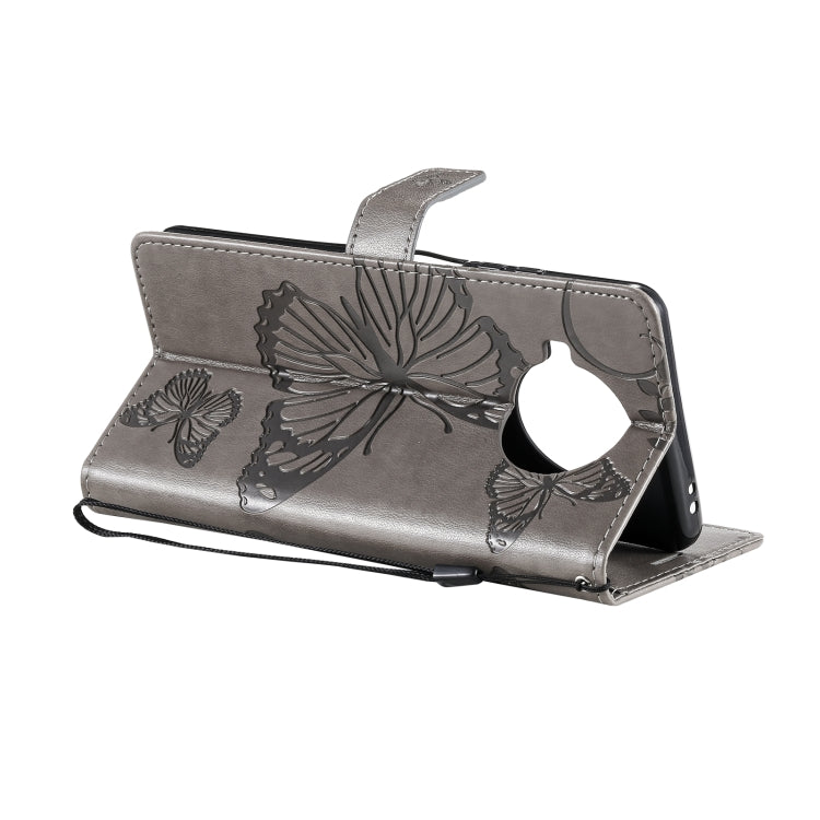 For Xiaomi Mi 10T Lite 3D Butterflies Embossing Pattern Horizontal Flip Leather Case with Holder & Card Slot & Wallet(Grey) - Xiaomi Cases by buy2fix | Online Shopping UK | buy2fix