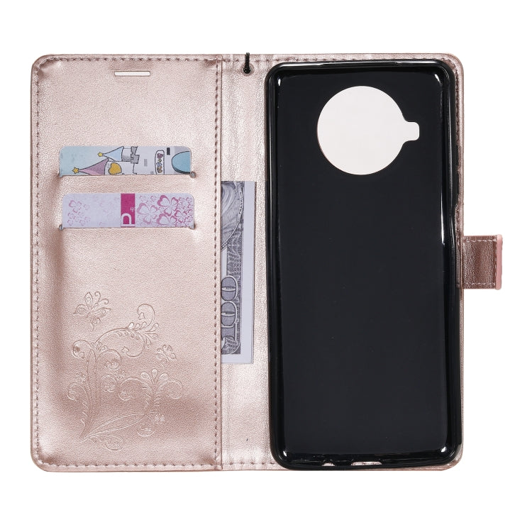 For Xiaomi Mi 10T Lite 3D Butterflies Embossing Pattern Horizontal Flip Leather Case with Holder & Card Slot & Wallet(Rose Gold) - Xiaomi Cases by buy2fix | Online Shopping UK | buy2fix