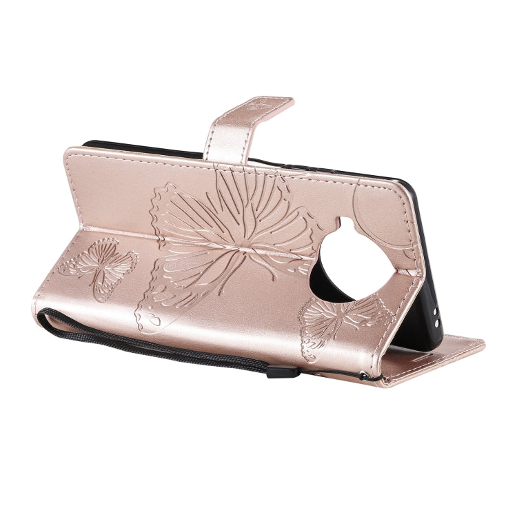 For Xiaomi Mi 10T Lite 3D Butterflies Embossing Pattern Horizontal Flip Leather Case with Holder & Card Slot & Wallet(Rose Gold) - Xiaomi Cases by buy2fix | Online Shopping UK | buy2fix