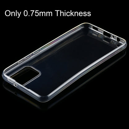 For Samsung Galaxy A02s 0.75mm Ultra-thin Transparent TPU Soft Protective Case by buy2fix