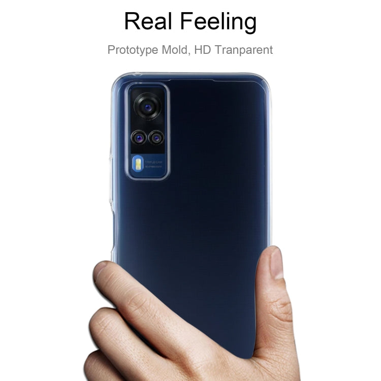 For vivo Y51 2020 0.75mm Ultra-thin Transparent TPU Soft Protective Case - vivo Cases by buy2fix | Online Shopping UK | buy2fix