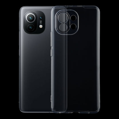 For Xiaomi Mi 11 0.75mm Ultra-thin Transparent TPU Soft Protective Case - Xiaomi Cases by buy2fix | Online Shopping UK | buy2fix