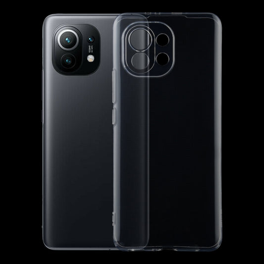 For Xiaomi Mi 11 0.75mm Ultra-thin Transparent TPU Soft Protective Case - Xiaomi Cases by buy2fix | Online Shopping UK | buy2fix