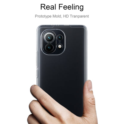 For Xiaomi Mi 11 0.75mm Ultra-thin Transparent TPU Soft Protective Case - Xiaomi Cases by buy2fix | Online Shopping UK | buy2fix