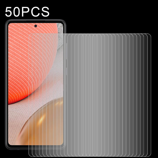 For Samsung Galaxy A72 5G / 4G 50 PCS 0.26mm 9H 2.5D Tempered Glass Film - Galaxy Tempered Glass by buy2fix | Online Shopping UK | buy2fix